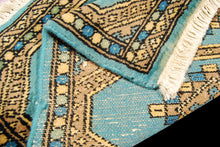 Carica l'immagine nel visualizzatore di Gallery, Kashmir Wool Carpet CM 60x45 Pakistan Rugs
