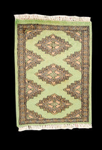 Load image into Gallery viewer, Kashmir Wool Carpet CM 60x45 Pakistan Rugs
