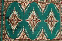 Lade das Bild in den Galerie-Viewer, Kashmir Wool Carpet CM 60x45 Pakistan Rugs
