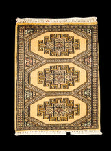 Carica l'immagine nel visualizzatore di Gallery, Kashmir Wool Carpet CM 60x45 Pakistan Rugs
