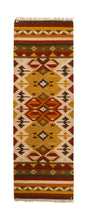 Carica l'immagine nel visualizzatore di Gallery, kilim sivas cotone 200x70 cm- Galleria farah1970
