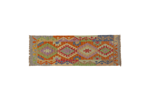 Autentik Kilim Kelem Original Hand Made 152x51 CM Classic STYL - EASY TO CLEAN