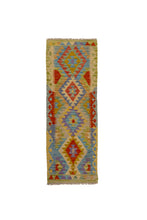 Load image into Gallery viewer, Autentik Kilim Kelem Original Hand Made 144x53 CM Classic STYL - EASY TO CLEAN
