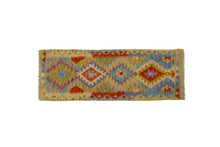 Load image into Gallery viewer, Autentik Kilim Kelem Original Hand Made 144x53 CM Classic STYL - EASY TO CLEAN
