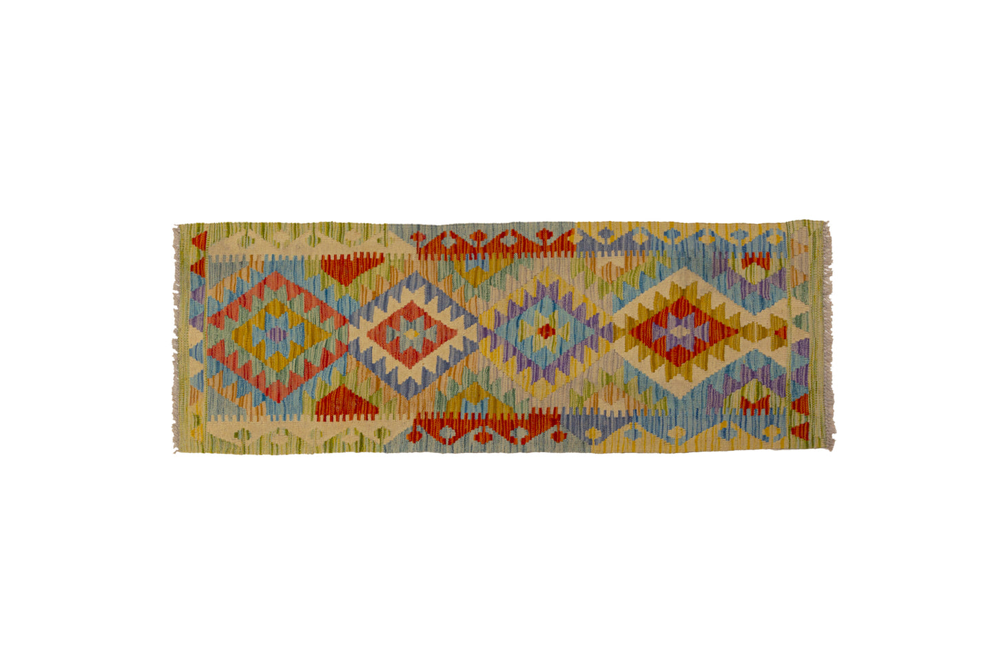 Autentik Kilim Kelem Original Hand Made 144x53 CM Classic STYL - EASY TO CLEAN