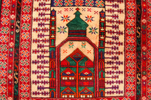 Lade das Bild in den Galerie-Viewer, Genuine, Original Pure Wool Rug Rustic Handmad Carpet CM 130x82
