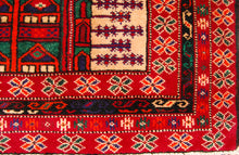 Lade das Bild in den Galerie-Viewer, Genuine, Original Pure Wool Rug Rustic Handmad Carpet CM 130x82

