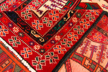 Load image into Gallery viewer, Genuine, Original Pure Wool Rug Rustic Handmad Carpet CM 130x82
