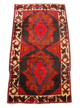 Load image into Gallery viewer, Genuine, Original Pure Wool Rug Rustic Handmad Carpet CM 170x90
