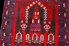 Lade das Bild in den Galerie-Viewer, Genuine, Original Pure Wool Rug Rustic Handmad Carpet CM 145x95
