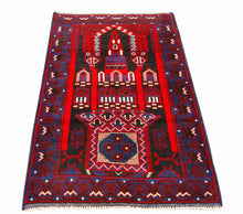 Carica l&#39;immagine nel visualizzatore di Gallery, Genuine, Original Pure Wool Rug Rustic Handmad Carpet CM 145x95
