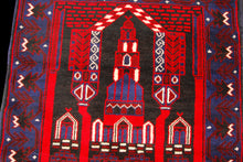 Load image into Gallery viewer, Genuine, Original Pure Wool Rug Rustic Handmad Carpet CM 145x95
