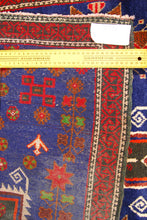 Load image into Gallery viewer, Genuine, Original Pure Wool Rug Rustic Handmad Carpet CM 142x85
