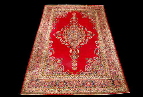 Authentic original hand knotted carpet 395x262 CM