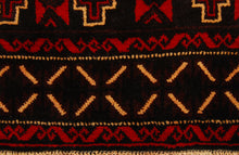 Carica l'immagine nel visualizzatore di Gallery, Genuine, Original Pure Wool Rug Rustic Handmad Carpet CM 188x110
