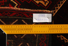 Carica l'immagine nel visualizzatore di Gallery, Genuine, Original Pure Wool Rug Rustic Handmad Carpet CM 188x110

