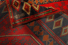 Carica l'immagine nel visualizzatore di Gallery, Genuine, Original Pure Wool Rug Rustic Handmad Carpet CM 203x106
