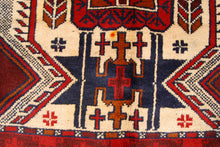 Load image into Gallery viewer, Genuine, Original Pure Wool Rug Rustic Handmad Carpet CM 189x106
