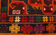 Carica l&#39;immagine nel visualizzatore di Gallery, Genuine, Original Pure Wool Rug Rustic Handmad Carpet CM 198x104
