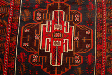 Lade das Bild in den Galerie-Viewer, Genuine, Original Pure Wool Rug Rustic Handmad Carpet CM 197x102
