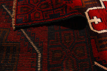 Lade das Bild in den Galerie-Viewer, Genuine, Original Pure Wool Rug Rustic Handmad Carpet CM 207x102
