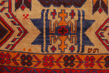Carica l'immagine nel visualizzatore di Gallery, Genuine, Original Pure Wool Rug Rustic Handmad Carpet CM 185x105
