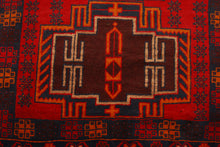 Lade das Bild in den Galerie-Viewer, Genuine, Original Pure Wool Rug Rustic Handmad Carpet CM 197x109
