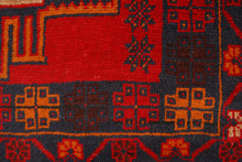 Lade das Bild in den Galerie-Viewer, Genuine, Original Pure Wool Rug Rustic Handmad Carpet CM 197x109
