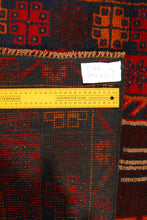 Carica l'immagine nel visualizzatore di Gallery, Genuine, Original Pure Wool Rug Rustic Handmad Carpet CM 197x109
