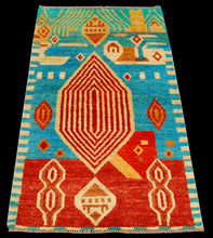 Lade das Bild in den Galerie-Viewer, TAIMANY Original Pure Wool Rug / Modern Handmad Carpet 130X80 CM
