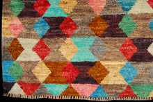 Carica l&#39;immagine nel visualizzatore di Gallery, TAIMANY Original Pure Wool Rug / Modern Handmad Carpet 130X80 CM
