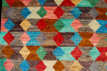 Carica l'immagine nel visualizzatore di Gallery, TAIMANY Original Pure Wool Rug / Modern Handmad Carpet 130X80 CM

