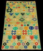 Lade das Bild in den Galerie-Viewer, TAIMANY Original Pure Wool Rug / Modern Handmad Carpet 182X115 CM
