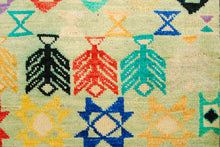 Carica l&#39;immagine nel visualizzatore di Gallery, TAIMANY Original Pure Wool Rug / Modern Handmad Carpet 182X115 CM

