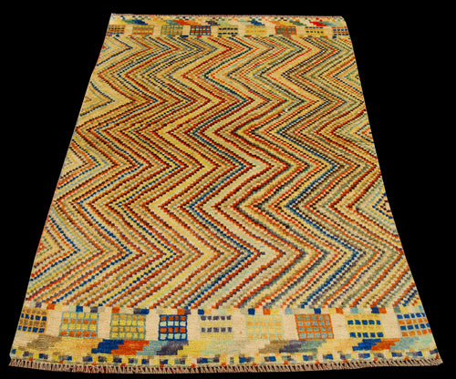 TAIMANY Original Pure Wool Rug / Modern Handmad Carpet 180X119 CM
