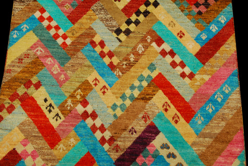 TAIMANY Original Pure Wool Rug / Modern Handmad Carpet 180x120 CM