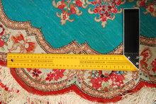 Carica l'immagine nel visualizzatore di Gallery, Autentico Tappeto Carpet 100% in seta (100x100 Cm)
