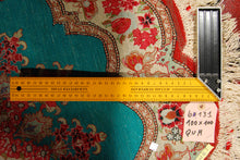 Load image into Gallery viewer, Autentico Tappeto Carpet 100% in seta (100x100 Cm)
