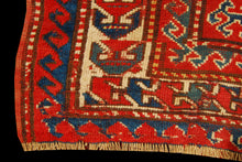 Carica l'immagine nel visualizzatore di Gallery, Hand made Antique Kazak / Shirvan Caucasic Carpets CM 205x105
