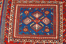 Load image into Gallery viewer, Hand made Antique Kazak / Shirvan Caucasic Carpets CM 210x120
