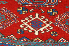 Carica l&#39;immagine nel visualizzatore di Gallery, Hand made Antique Kazak / Shirvan Caucasic Carpets CM 210x120
