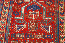 Carica l&#39;immagine nel visualizzatore di Gallery, Hand made Antique Kazak / Shirvan Caucasic Carpets CM 210x120
