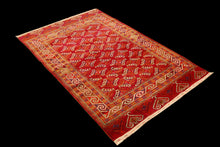 Carica l'immagine nel visualizzatore di Gallery, Hand made Antique Bukara/Tekke/Yomut Caucasic Carpets 175x115 CM
