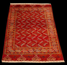 Carica l'immagine nel visualizzatore di Gallery, Hand made Antique Bukara/Tekke/Yomut Caucasic Carpets 175x115 CM
