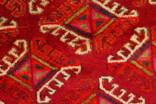 Carica l'immagine nel visualizzatore di Gallery, Hand made Antique Bukara/Tekke/Yomut Caucasic Carpets 175x115 CM
