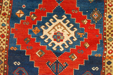 Carica l&#39;immagine nel visualizzatore di Gallery, Hand made Antique Kazak / Shirvan Caucasic Carpets CM 200x110
