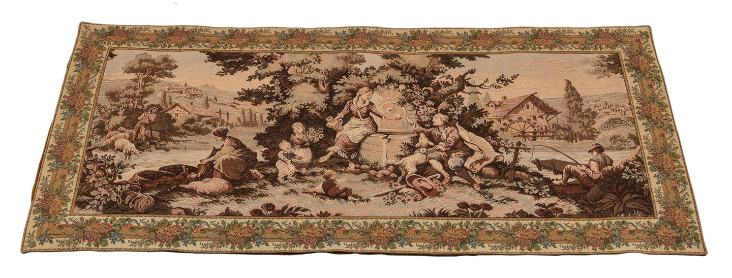 Arazzo / Aubusson  (Finished by hand) 180x85 CM