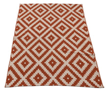 Load image into Gallery viewer, New Design Original Authentic Hand Made Kilim India 200x140 CM

