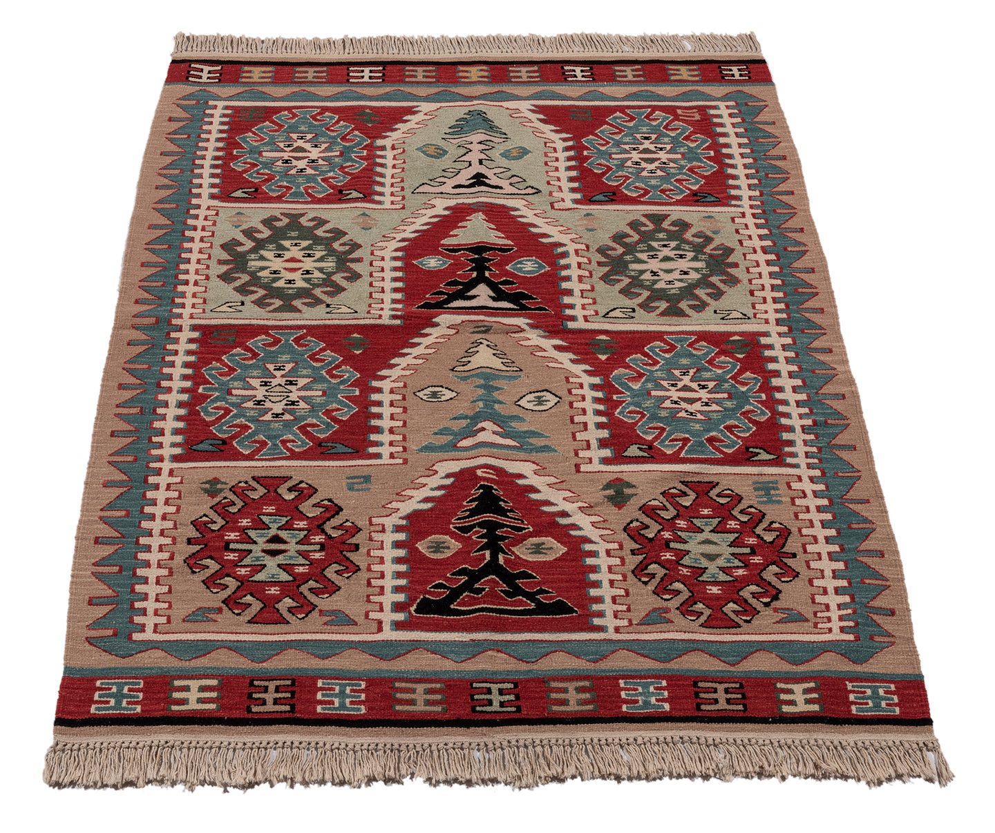 New Design Original Authentic Hand Made Kilim India 180x130 CM