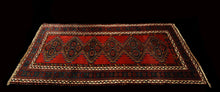 Carica l'immagine nel visualizzatore di Gallery, Authentic original hand knotted carpet 180x105 CM
